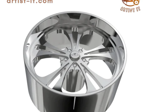 BILLET SPECIALATIES SLG05 WHEEL 3D Print Model