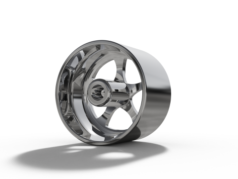 BILLET SPECIALATIES SLG20 - HOLLOWPOINT WHEEL 3D Print Model