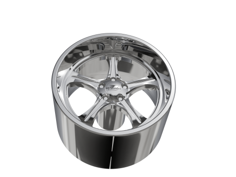 BILLET SPECIALATIES SLG20 - HOLLOWPOINT WHEEL 3D Print Model