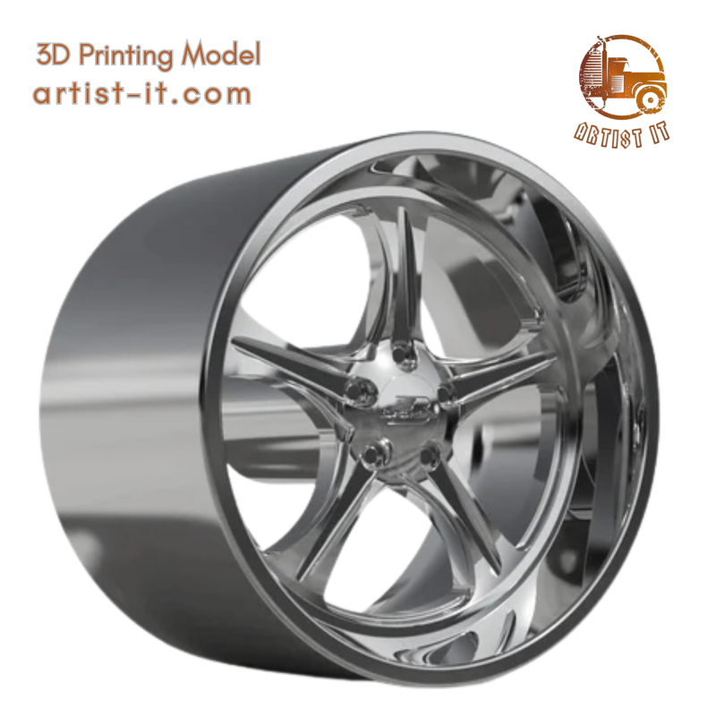 SPECJALNOŚCI kęsów SLG20 - KOŁO Z WYDRĄŻONYM PUNKTEM Model do druku 3D .c4d .max .obj .3ds .fbx .stl .blend