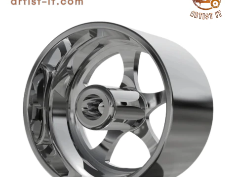 BILLET SPECIALATIES SLG20 - HOLLOWPOINT WHEEL 3D Print Model