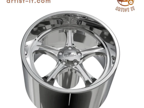 BILLET SPECIALATIES SLG20 - HOLLOWPOINT WHEEL 3D Print Model