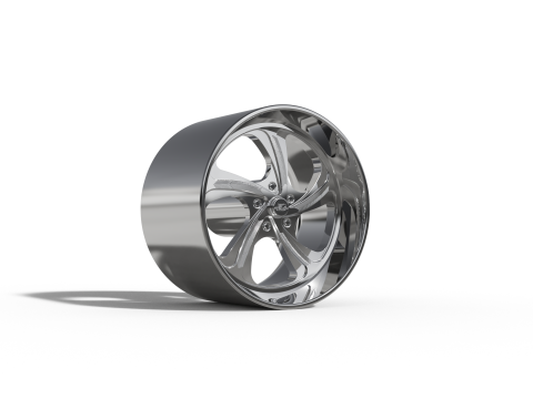 BILLET SPECIALATIES SLG25 - DIAMONDBACK WHEEL Modelo de Impressão 3D
