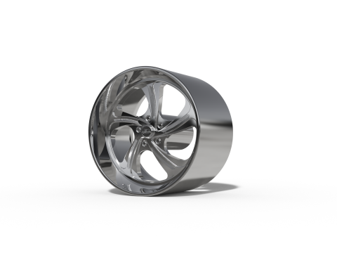BILLET SPECIALATIES SLG25 - DIAMONDBACK WHEEL 3D Принт Модель