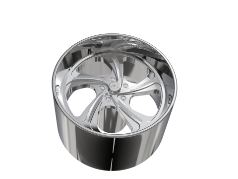 BILLET SPECIALATIES SLG25 - DIAMONDBACK WHEEL 3D Принт Модель