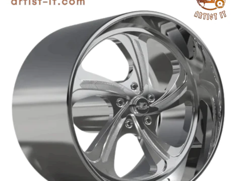 BILLET SPECIALATIES SLG25 - DIAMONDBACK WHEEL 3D Print Model