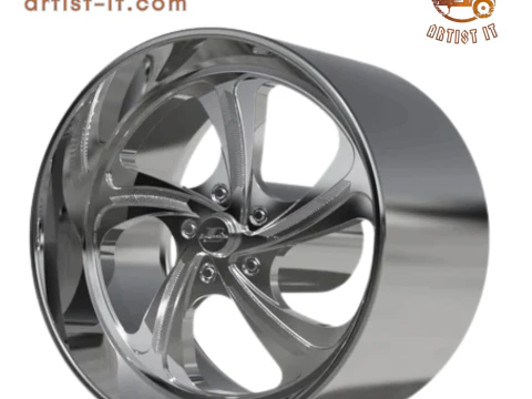 BILLET SPECIALATIES SLG25 - DIAMONDBACK WHEEL 3D Print Model