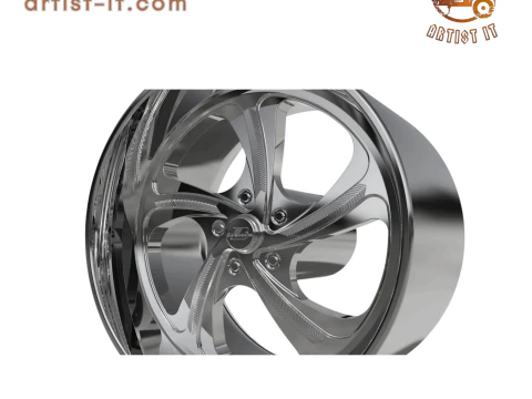 BILLET SPECIALATIES SLG25 - DIAMONDBACK WHEEL 3D Print Model