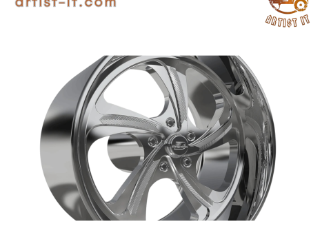 ビレットスペシャルティ SLG 25 - ダイヤモンドバックホイール 3Dプリントモデル