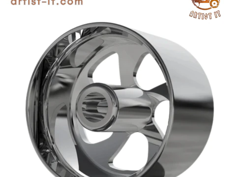 BILLET SPECIALATIES SLG25 - DIAMONDBACK WHEEL 3D Print Model