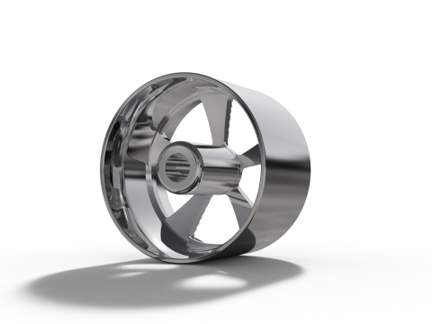 BILLET SPECIALATIES SLG53 - TALLADEGA WHEEL 3D Print Model