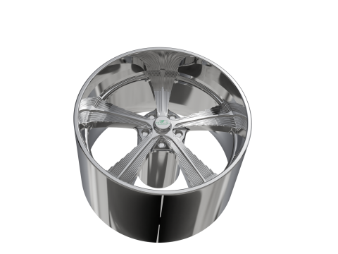 BILLET SPECIALATIES SLG53 - TALLADEGA WHEEL 3D Print Model