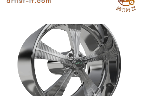 ビレットスペシャルティ SLG 53 - タラデガ ホイール 3Dプリントモデル