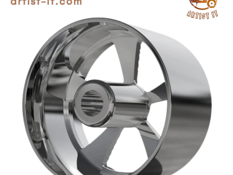 ビレットスペシャルティ SLG 53 - タラデガ ホイール 3Dプリントモデル