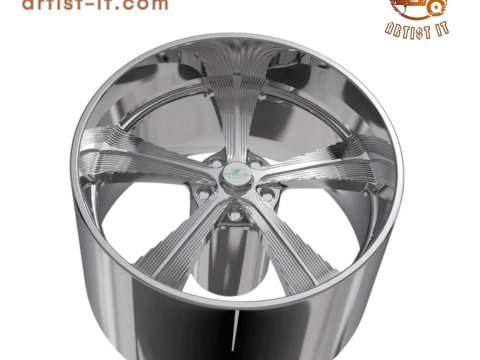 ビレットスペシャルティ SLG 53 - タラデガ ホイール 3Dプリントモデル