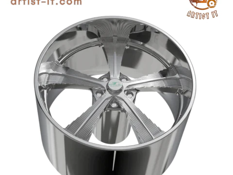 BILLET SPECIALATIES SLG53 - TALLADEGA WHEEL 3D Print Model
