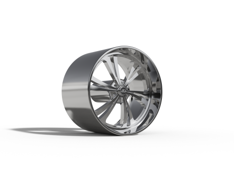 BILLET SPECIALATIES SLG56 - SWEEP 6 WHEEL Modelo de Impressão 3D