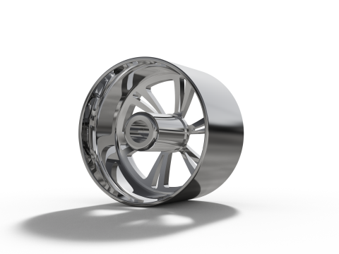 BILLET SPECIALATIES SLG56 - SWEEP 6 WHEEL Model Cetak 3D