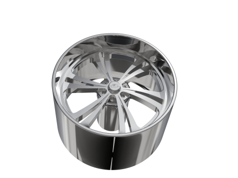 BILLET SPECIALATIES SLG56 - SWEEP 6 WHEEL Model Cetak 3D