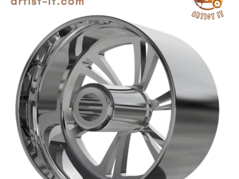 BILLET SPECIALATIES SLG56 - SWEEP 6 WHEEL 3D Print Model