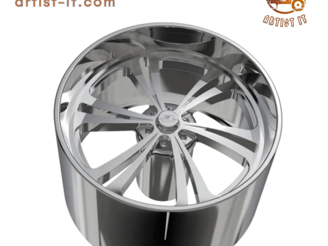 BILLET SPECIALATIES SLG56 - SWEEP 6 WHEEL 3D Print Model