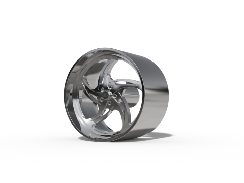 BILLET SPECIALATIES SLG85 - HURRICANE WHEEL Modelo de Impressão 3D