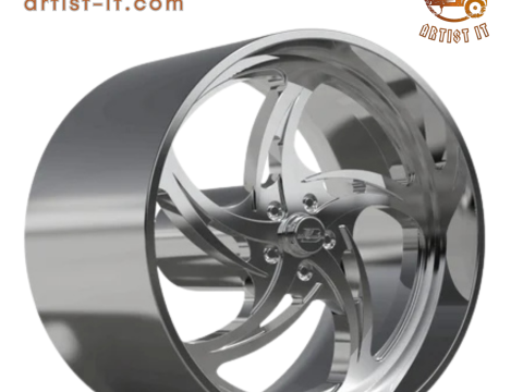 BILLET SPECIALATIES SLG85 - HURRICANE WHEEL Modello di stampa 3D