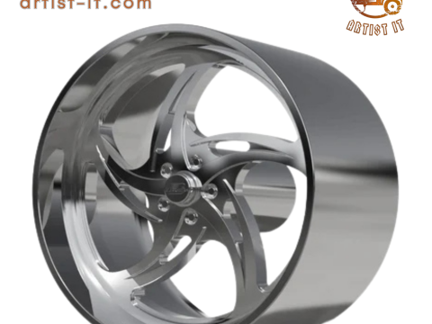 特殊钢坯 SLG 85 - 飓风轮 3D 打印模型