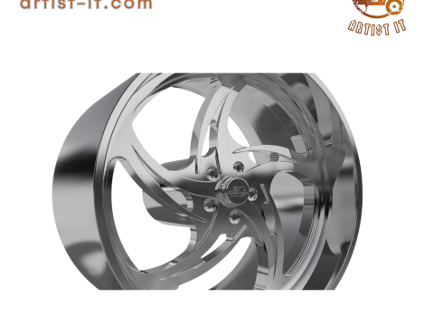 特殊钢坯 SLG 85 - 飓风轮 3D 打印模型