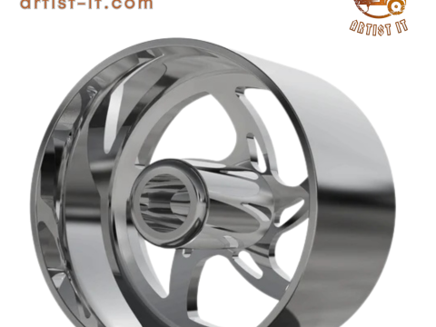 特殊钢坯 SLG 85 - 飓风轮 3D 打印模型