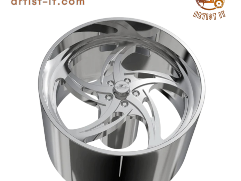 特殊钢坯 SLG 85 - 飓风轮 3D 打印模型