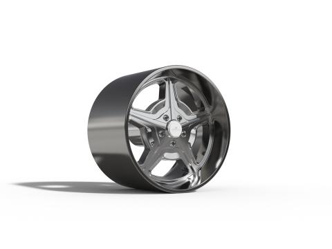 BILLET SPECIALATIES Speedway WHEEL Modelo de Impressão 3D