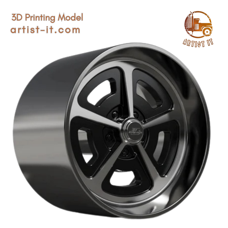 BILLET SPECIALATIES SUPER SPORT WHEEL 3D Print Model .c4d .max .obj .3ds .fbx .stl .blend