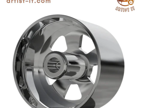 BILLET SPECIALATIES WHEEL 3D Print Model