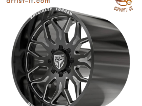 СПЕЦІАЛЬНЕ КОВАНЕ КОЛЕСО C702 ELITE УВОГНАНЕ 3D Принт Модель