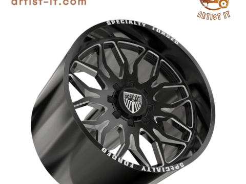 СПЕЦІАЛЬНЕ КОВАНЕ КОЛЕСО C702 ELITE УВОГНАНЕ 3D Принт Модель