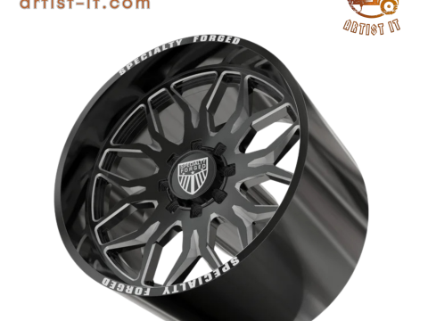 СПЕЦІАЛЬНЕ КОВАНЕ КОЛЕСО C702 ELITE УВОГНАНЕ 3D Принт Модель