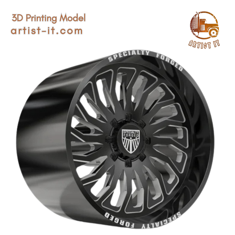 SPECIALITY FORGED C703 ELITE CONCAVE WHEEL 3D Print Model .c4d .max .obj .3ds .fbx .stl .blend 