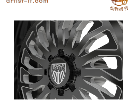 SPECIALITY FORGED C703 ELITE CONCAVE WHEEL 3D Print Model