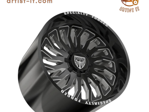 SPECIALITY FORGED C703 ELITE CONCAVE WHEEL 3D Print Model