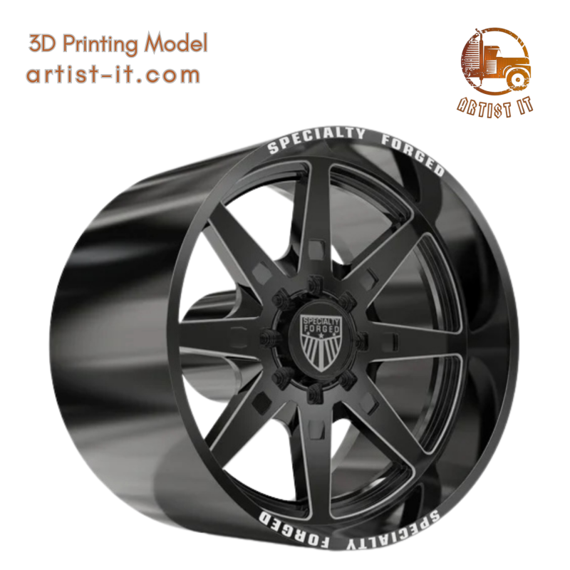 特殊锻造 C705 ELITE 凹轮 3D 打印模型 .c4d .max .obj .3ds .fbx .stl .blend 