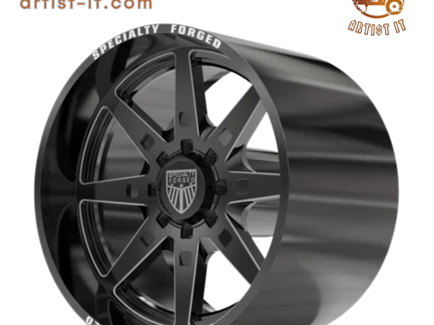 特殊锻造 C705 ELITE 凹轮 3D 打印模型