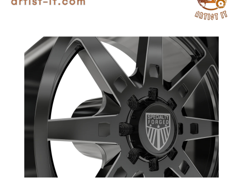 特殊锻造 C705 ELITE 凹轮 3D 打印模型