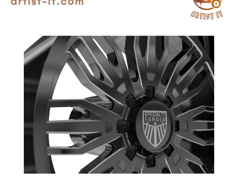 SPECIALITY FORGED C706 ELITE CONCAVE WHEEL 3D Print Model