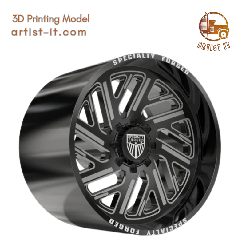 SPECIALITY FORGED C707 ELITE CONCAVE WHEEL 3D Print Model .c4d .max .obj .3ds .fbx .stl .blend 