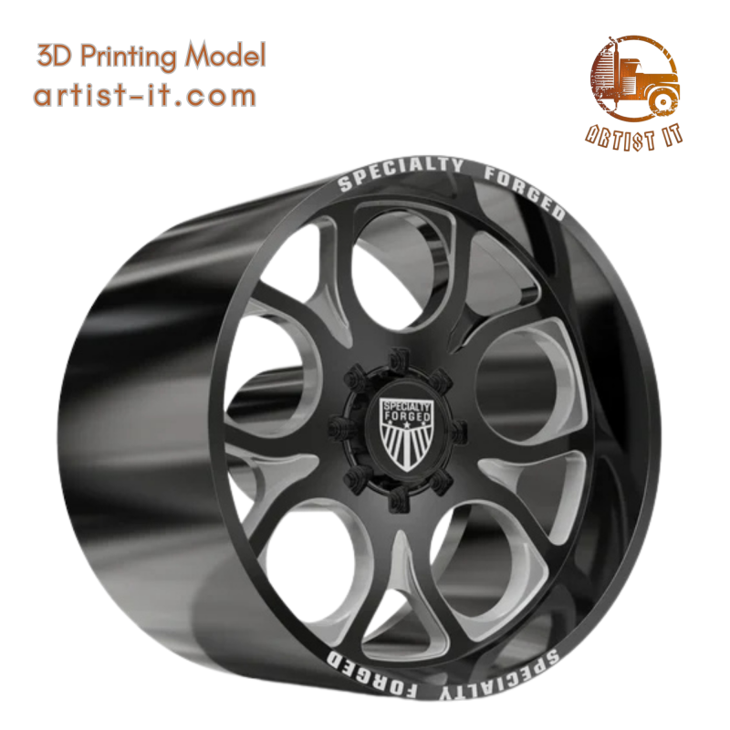 SPECIALITY FORGED C709 ELITE CONCAVE WHEEL 3D Print Model .c4d .max .obj .3ds .fbx .stl .blend 