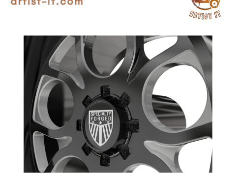 SPECIALITY FORGED C709 ELITE CONCAVE WHEEL 3D Print Model