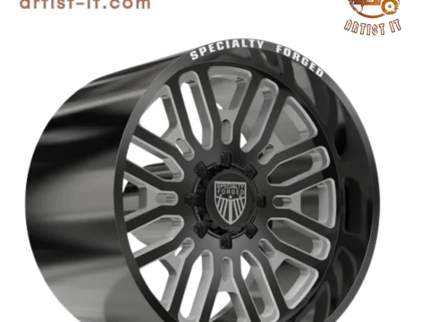 SPECIALITY FORGED C710 ELITE CONCAVE WHEEL 3D Print Model