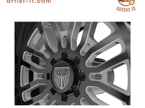 SPECIALITY FORGED C710 ELITE CONCAVE WHEEL 3D Print Model