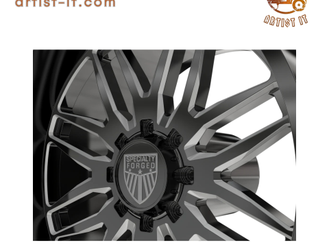 ROUE CONCAVE C711 ELITE FORGÉE SPÉCIALISÉE Modèles 3D en vedette